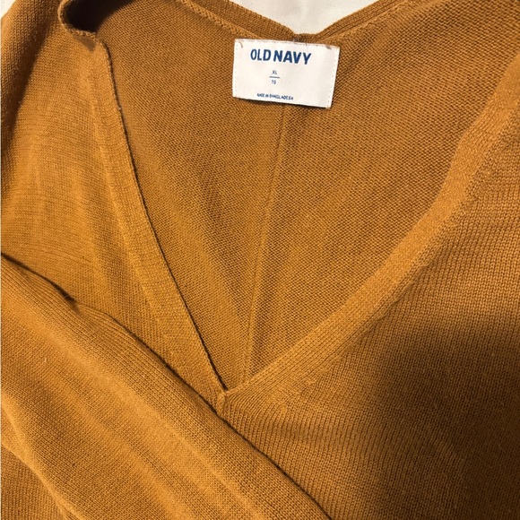 Old Navy Sweaters - Old Navy Women's Mustard V-Neck Sweater